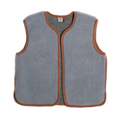 Alwero Wollen Gilet Camino Junior - Icy Blue