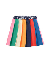 Bobo Choses Bobo Color block pleated rok - Multicolor