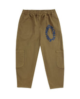 Bobo Choses Tic Tac Toe woven cargo broek - Khaki