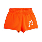 MINI RODINI Korte broek Muzieknoot - Rood