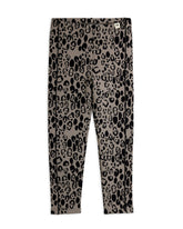 MINI RODINI Leopard brushed jersey legging - Grijs