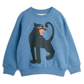 MINI RODINI Panther melange Trui - Blauw
