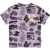 Molo T-shirt Rodney - Art mix purple