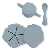 Konges Sløjd silicone clam set light blue