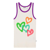 Molo Rosie Tops No sleeves - Four Hearts | baby kids conceptstore, duurzame kinderkleding, duurzame babykleding
