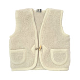 Alwero Bodywarmer Alpen Junior - Naturel/Wit