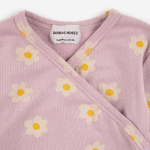 Bobo Choses Baby Little Flower all over wrap body - Lavender