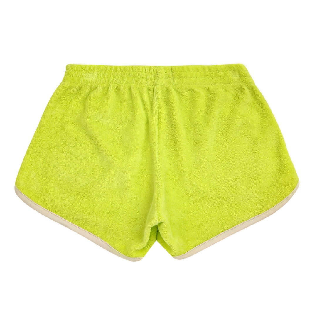 Bobo Choses Green terry shorts