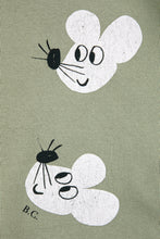 Bobo Choses Mouse all over Leggings - Light Green