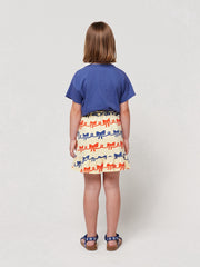 Bobo Choses Ribbon Bow all over ruffle skirt