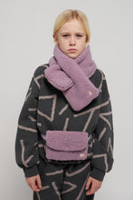 Bobo Choses Sheepskin Lavander neck warmer - Lavender