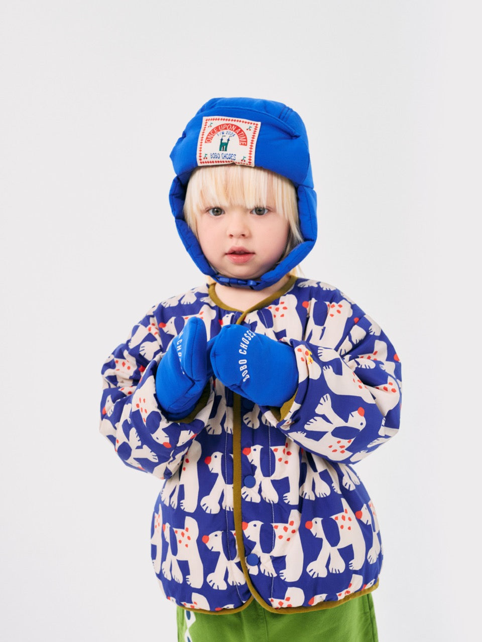 Bobo Choses B.C wintermuts/chapka - blauw