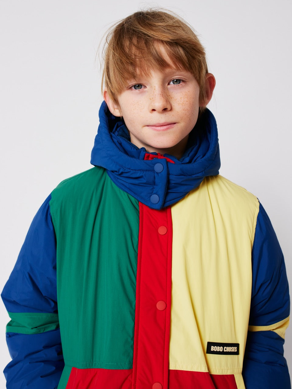 Bobo Choses Bobo Choses color block Winterjas - Multicolor