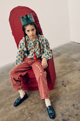 Bobo Choses Bobo Choses denim broek - Rood