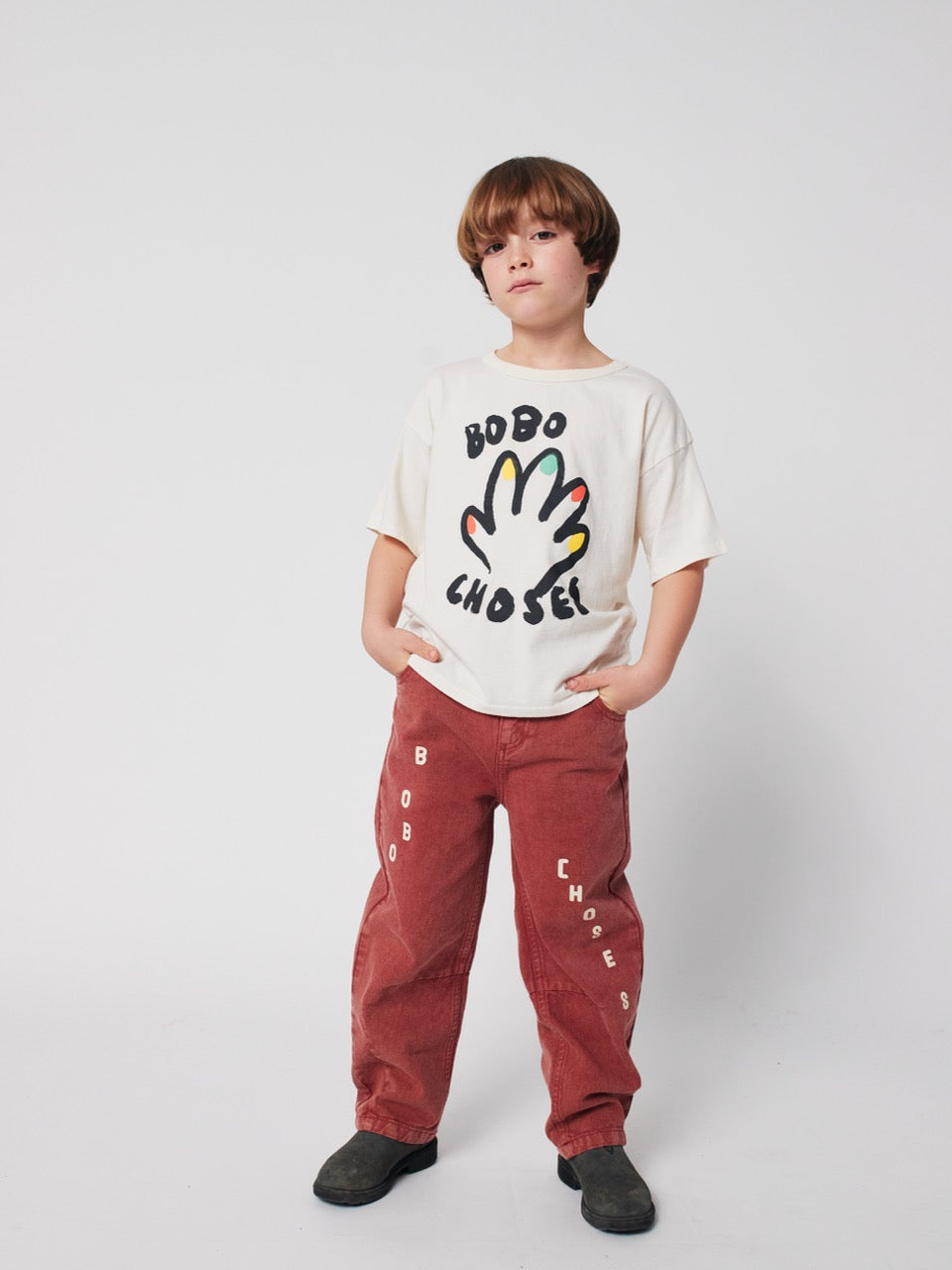 Bobo Choses High Five T-shirt - Offwhite