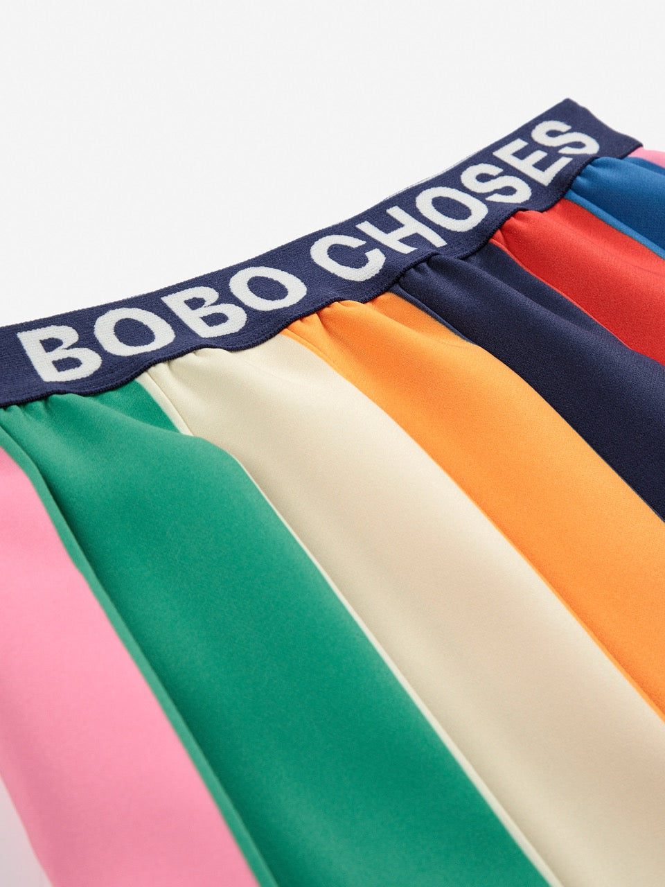 Bobo Choses Bobo Color block pleated rok - Multicolor