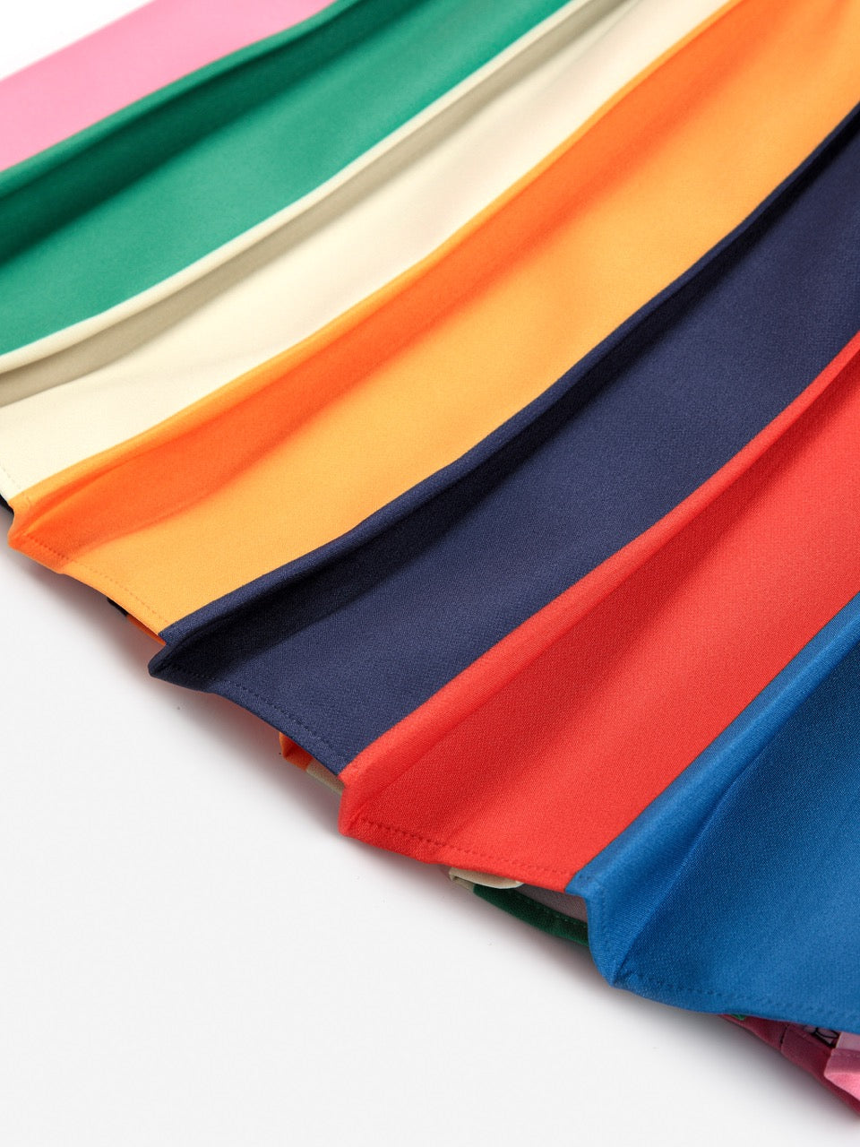 Bobo Choses Bobo Color block pleated rok - Multicolor