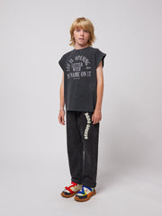 Bobo Choses Denim Broek Wavy Bobo Choses - Donkergrijs