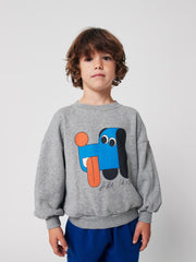 Bobo Choses Doggy Mate Trui - Gemêleerd grijs