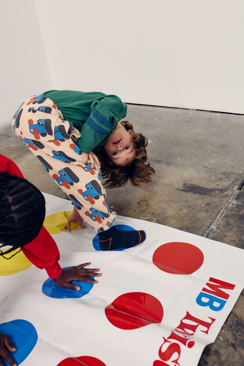 Bobo Choses Doggy Mate all over Joggingbroek - Offwhite