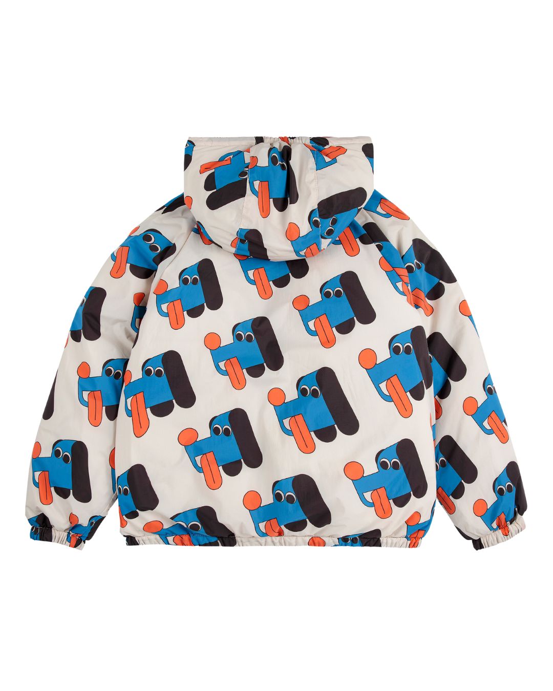 Bobo Choses Doggy Mate all over Omkeerbare Winterjas - Offwhite