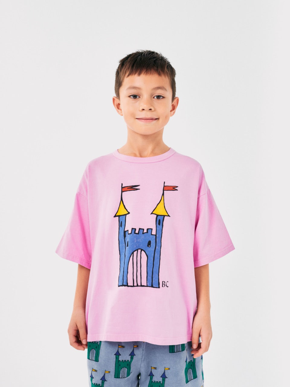 Bobo Choses Faraway Castle short sleeve T-shirt