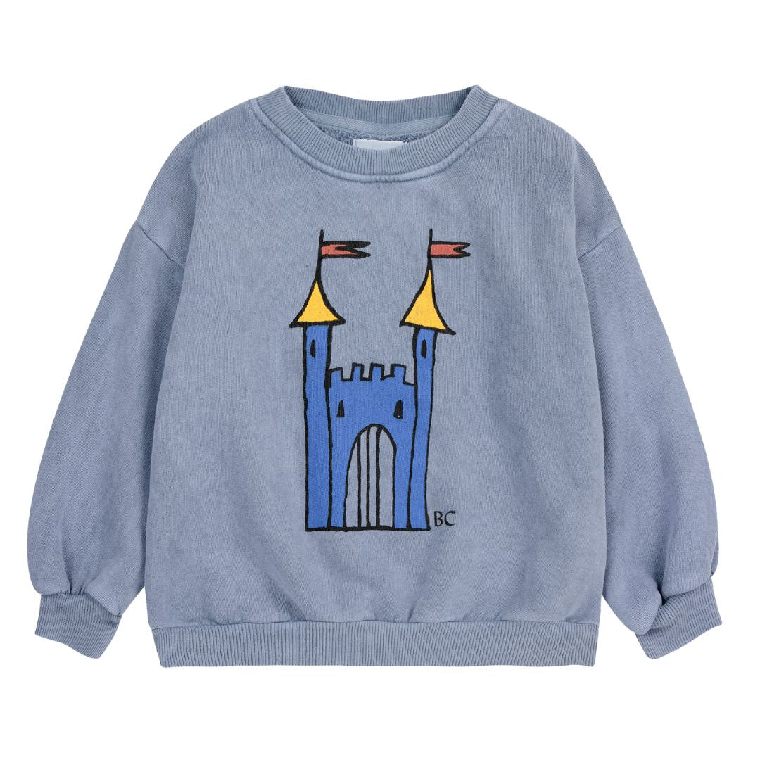 Bobo Choses trui blauw kasteel