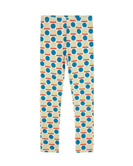 Bobo Choses Geometric Scacs all over legging - Offwhite