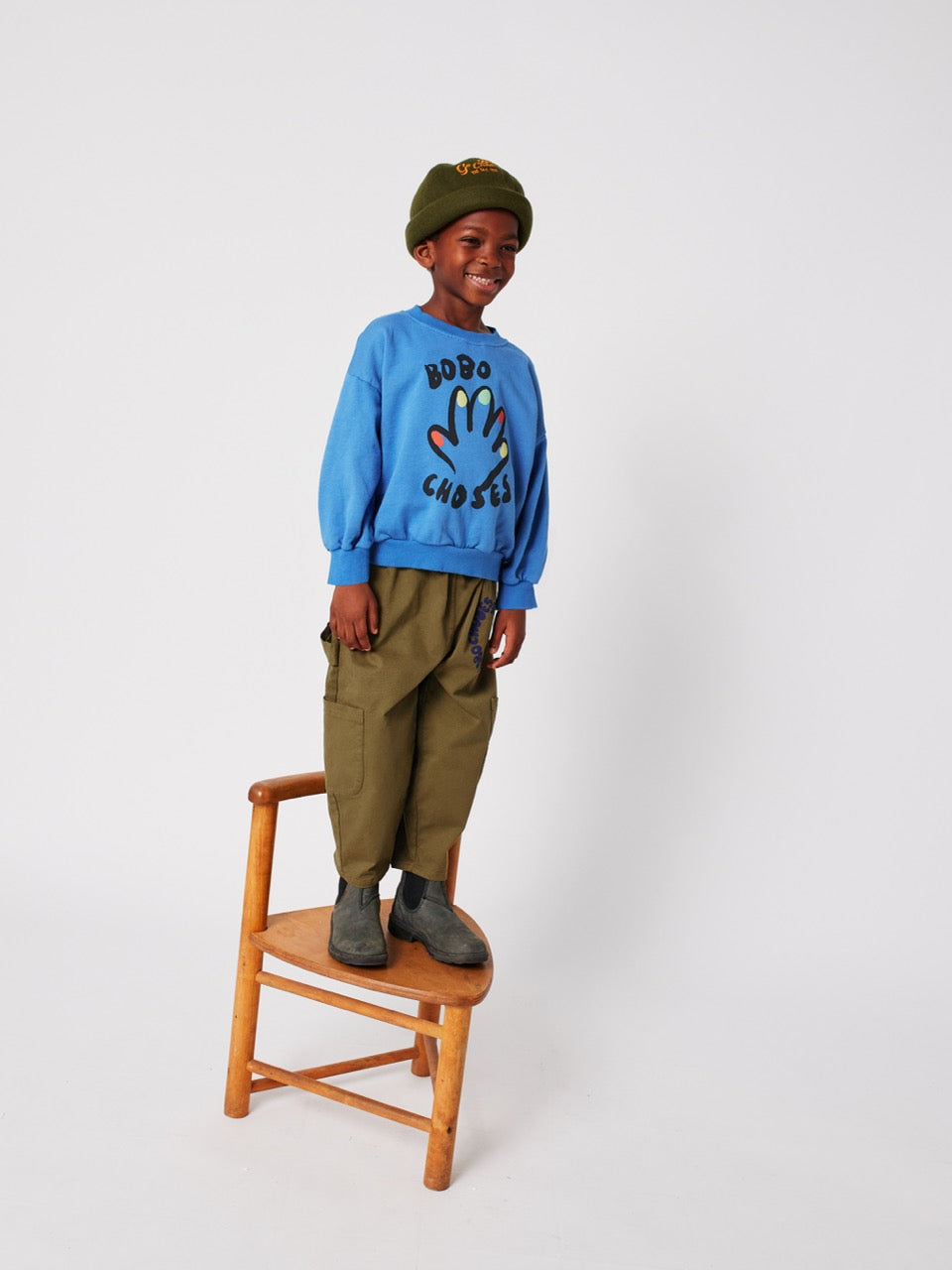 Bobo Choses High Five Trui - Blauw