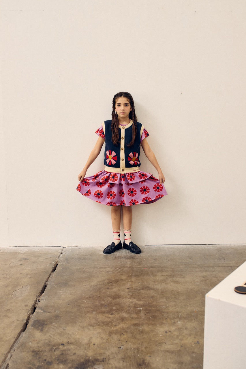 Bobo Choses Kaleidoscope all over rok - Paars