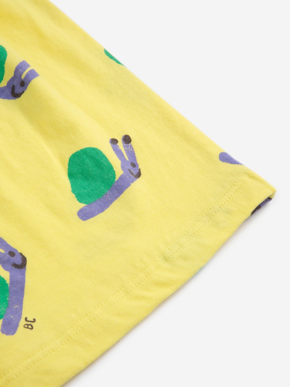 Bobo Choses Korte Broek Funny Snail All over - Geel