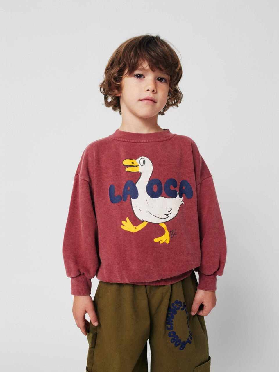 Bobo Choses La Oca Trui - Rood