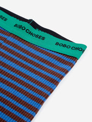 Bobo Choses Ribbed stripes legging