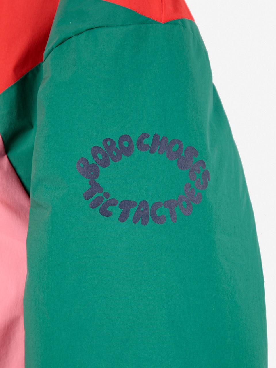 Bobo Choses Tic Tac Toe color block Winterjas - Multicolor