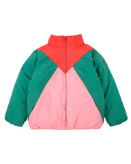Bobo Choses Tic Tac Toe color block Winterjas - Multicolor