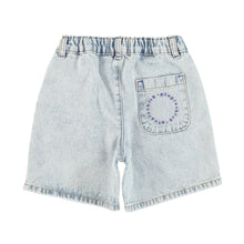 Piupiuchick Boy Shorts - Washed Blue Denim