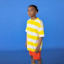 CarlijnQ Stripes yellow - t-shirt oversized