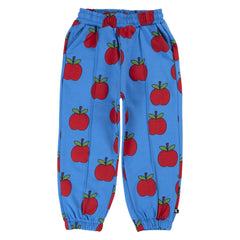 Carlijnq broek blauw appelprint