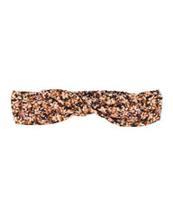 Piupiuchick Haarband met strik - Light pink flowers