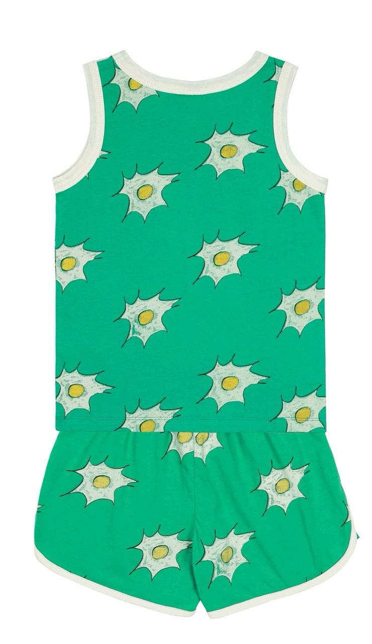 Jelly Mallow Egg Summer Setup Tank - Green