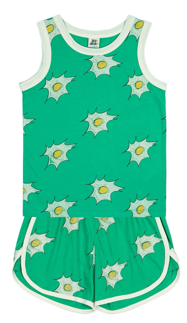 Jelly Mallow Egg Summer Setup Tank - Green