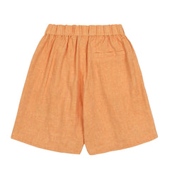 Jelly Mallow Make Friends Pintuck Shorts - Orange