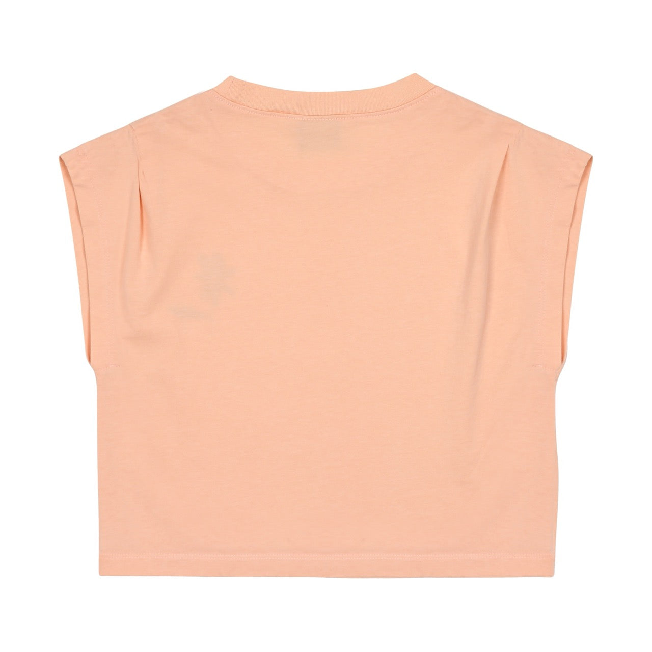 Jelly Mallow Single Flower T-shirt - Coral Pink