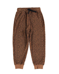 Piupiuchick Joggingbroek - Brown animal print