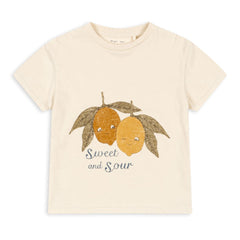 Konges Sløjd Famo T-shirt Lemons - Almond Milk