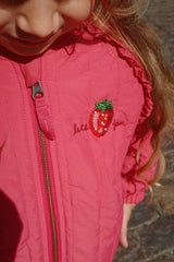 Konges Sløjd Juno Sparkle Bomber Thermojas Aardbei - Raspberry Wine