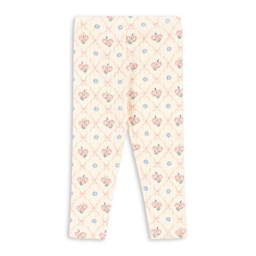 Kongesslojd baby broek met bloemetjesprint