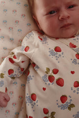 Konges Sløjd Newborn Onesie - Aardbeien Marmalade