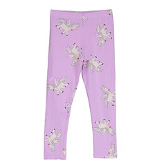 Lötiekids Leggings Pegasus All Over - Lila Paars