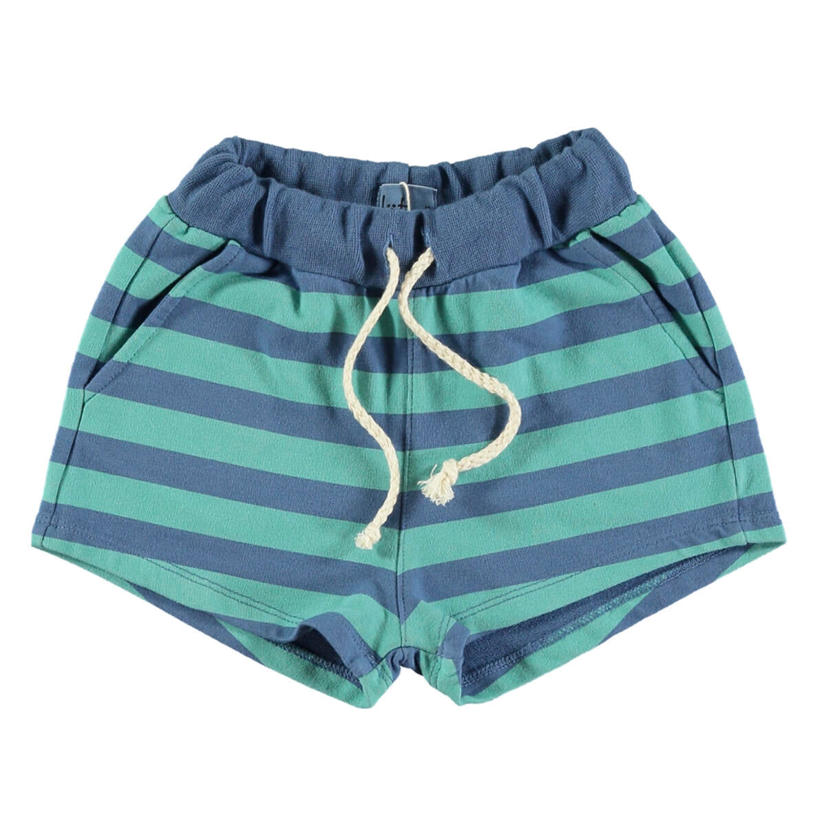 Lötiekids Shorts Stripes - Blue | baby kids conceptstore, duurzame kinderkleding, duurzame babykleding